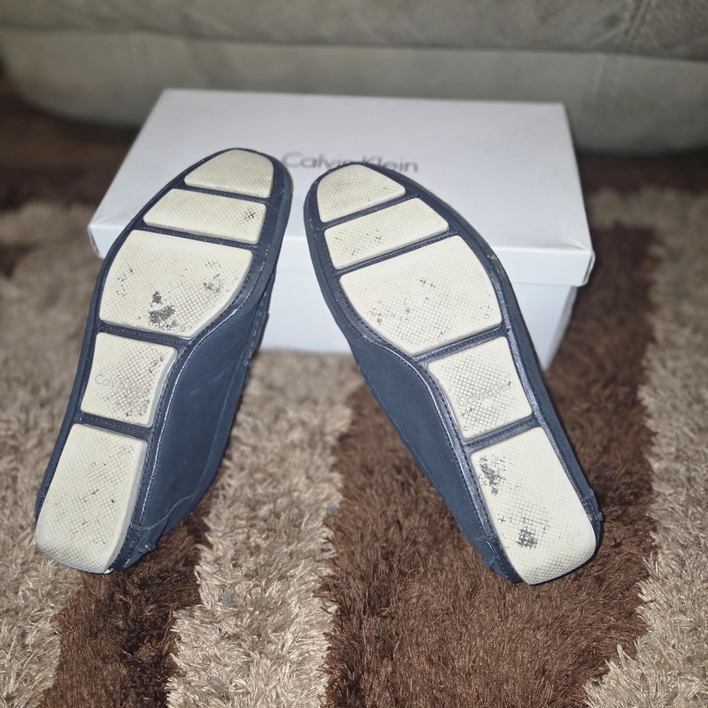 Calvin Klein Men's Navy Loafers - Picture 5 of 9